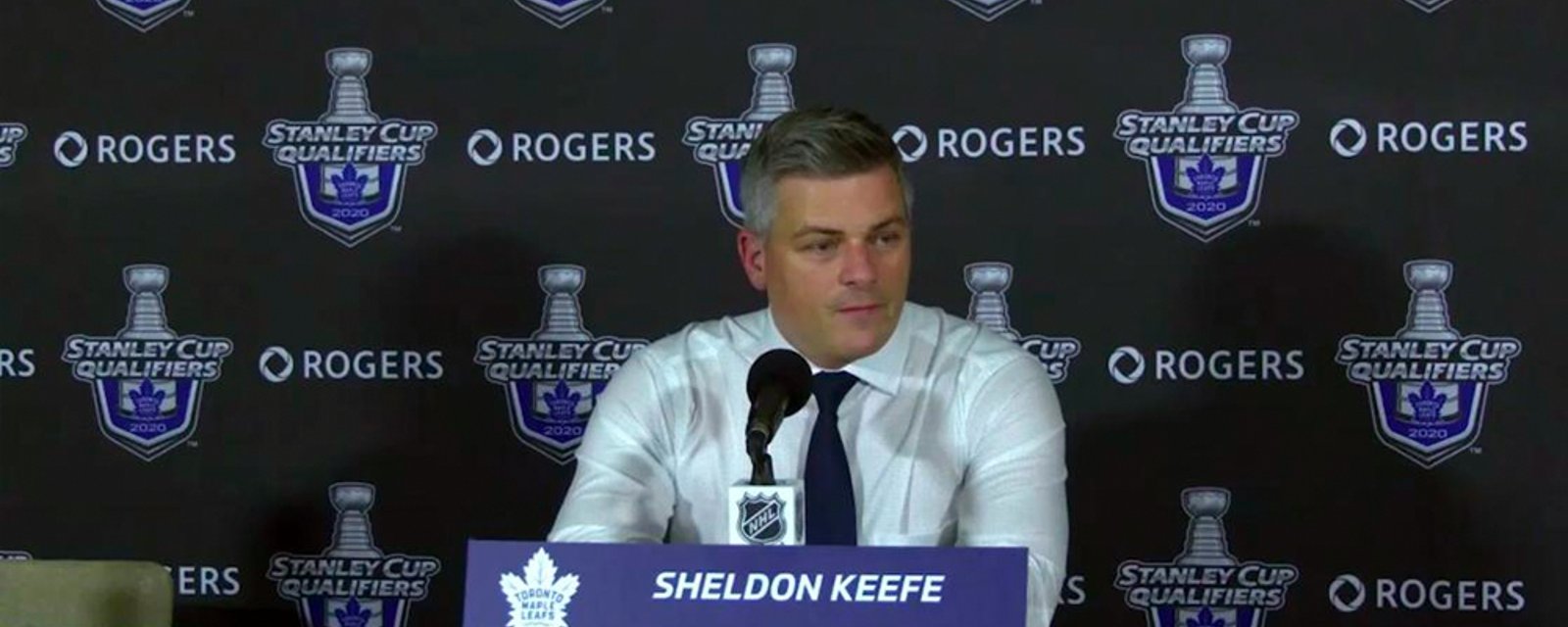 Coach Keefe rips Leafs after embarrassing collapse against Blue Jackets last night