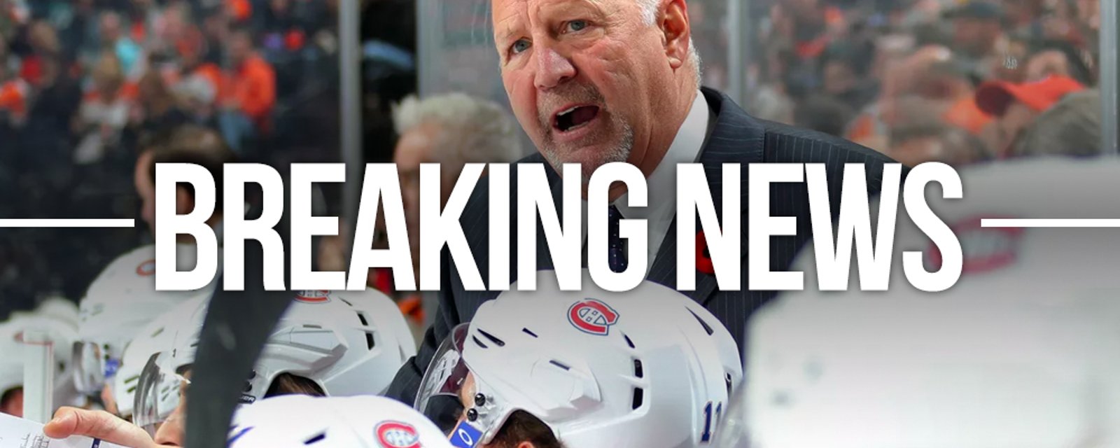 Claude Julien rushed to hospital by ambulance	