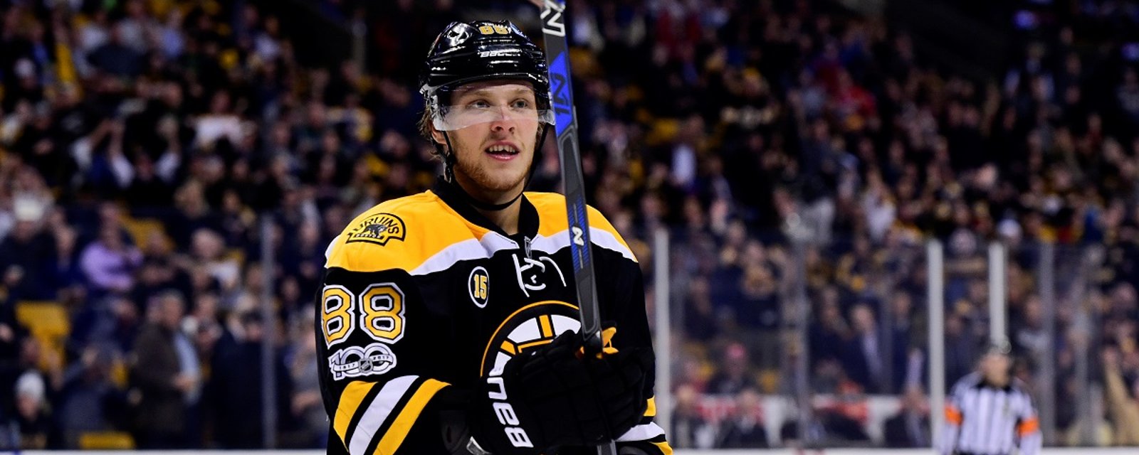 David Pastrnak out once again for Game 4.