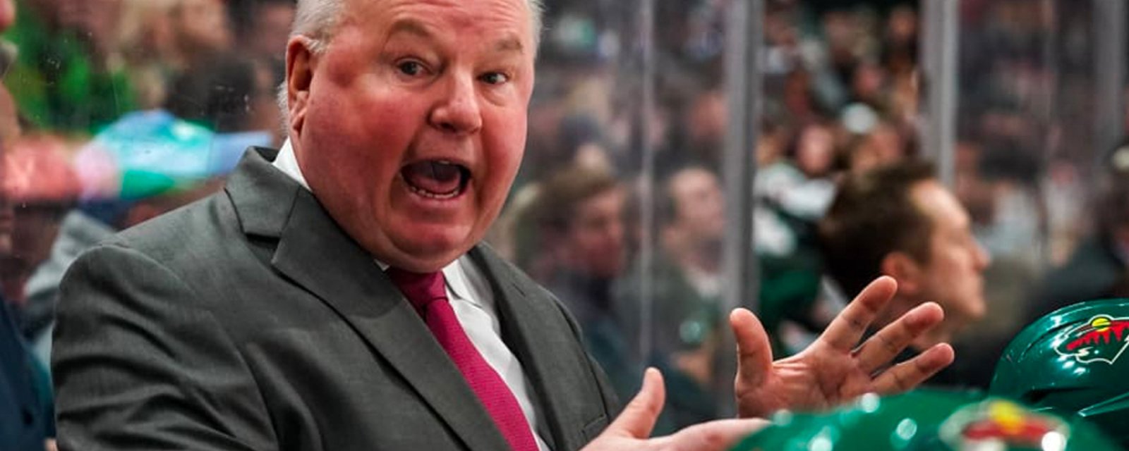 Leafs officially ask Wild for permission to negotiate with Bruce Boudreau