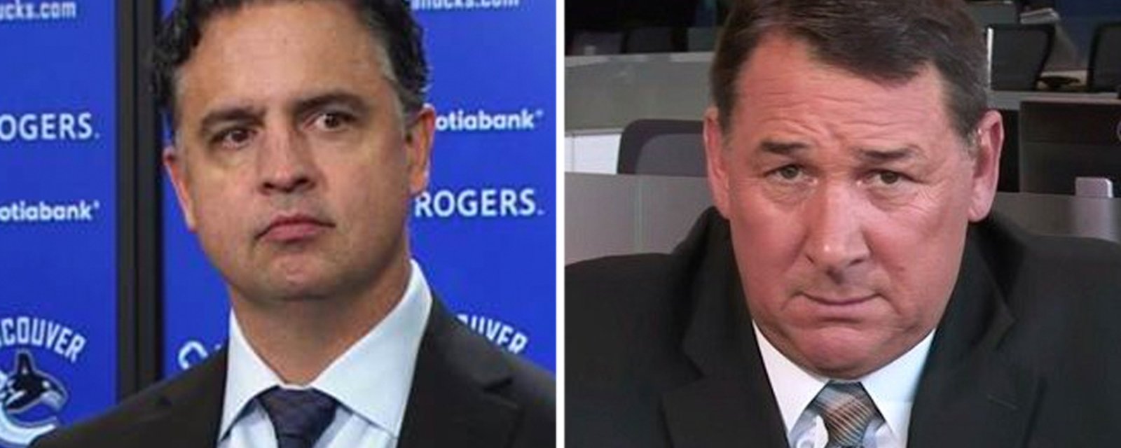 Canucks Travis Green destroys Mike MIlbury with an epic quote