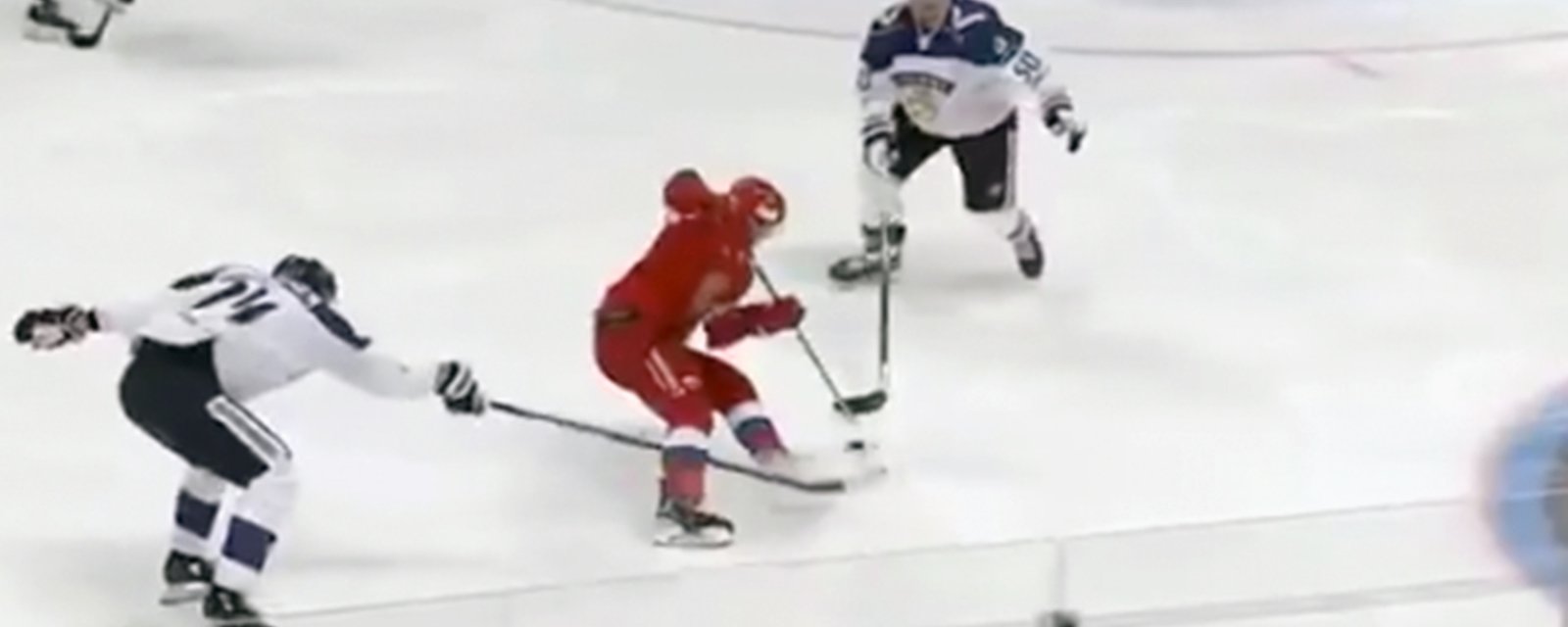 Leafs 1st rounder Rodion Amirov scores an absolutely BEAUTIFUL goal to open the Karjala Cup tournament 