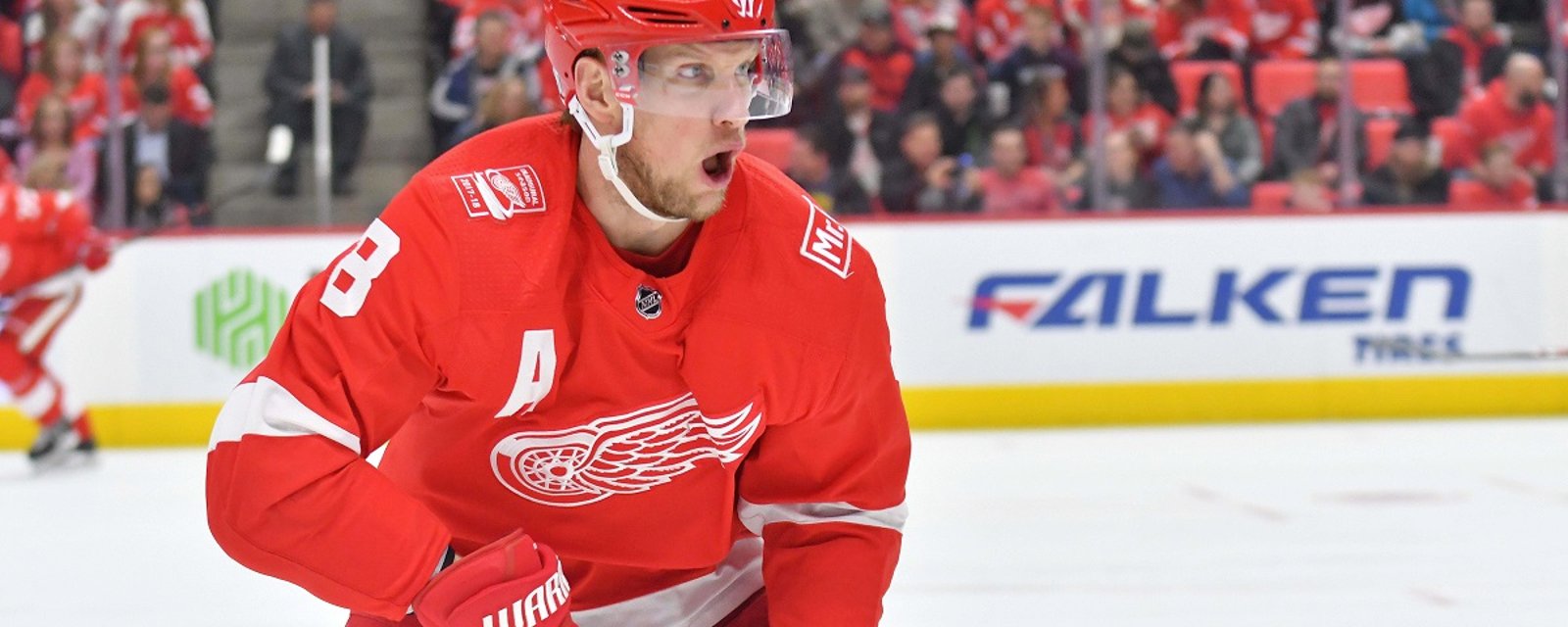 Abdelkader sends a heartfelt message to the Red Wings and their fans.