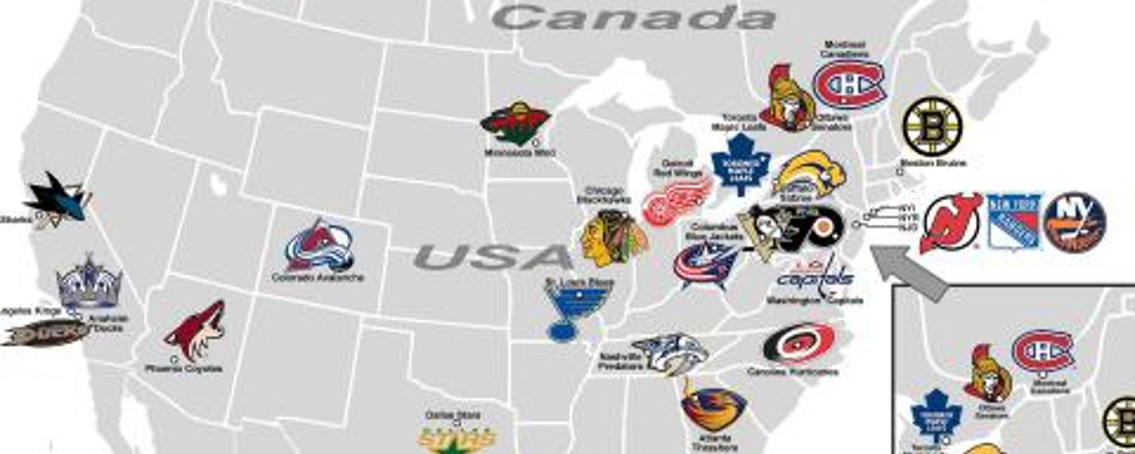 Here’s what the NHL’s new 4 divisions could look like this next season! 