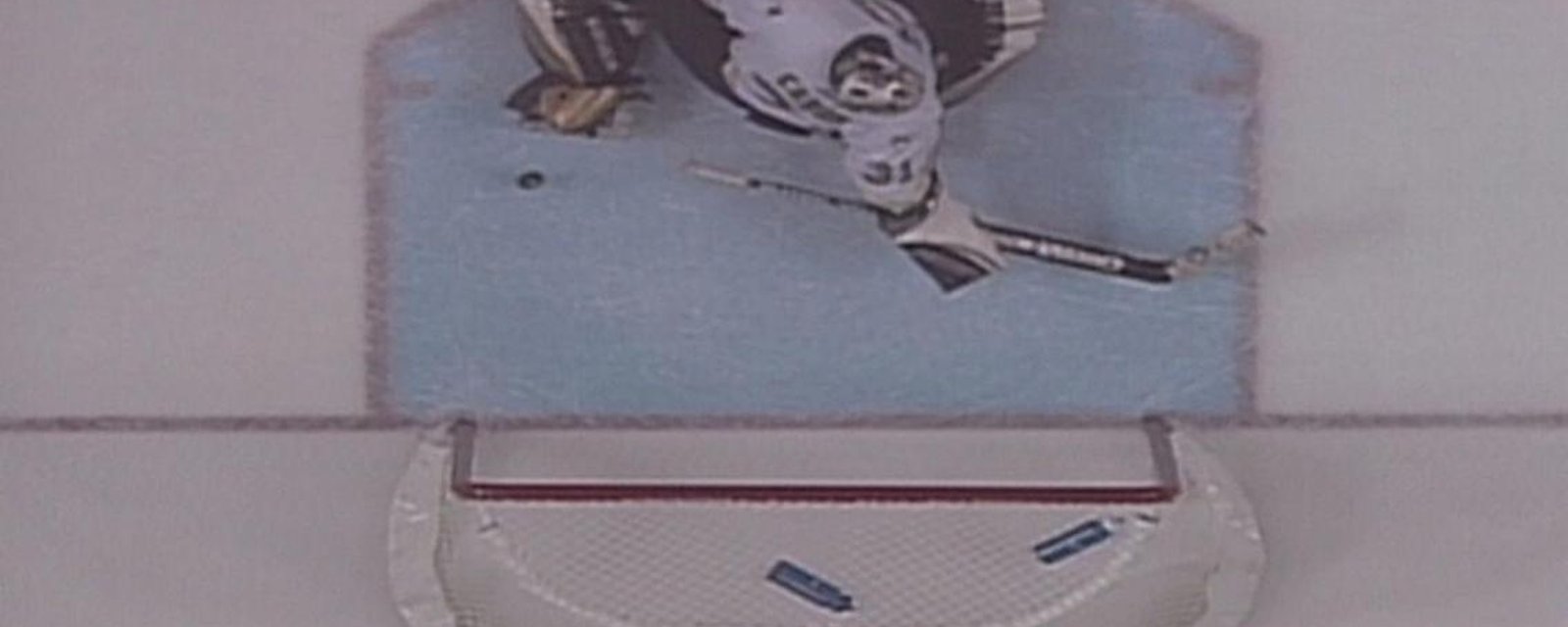 Throwback: Relative unknown Sebastien Caron makes one of the greatest saves in NHL history.