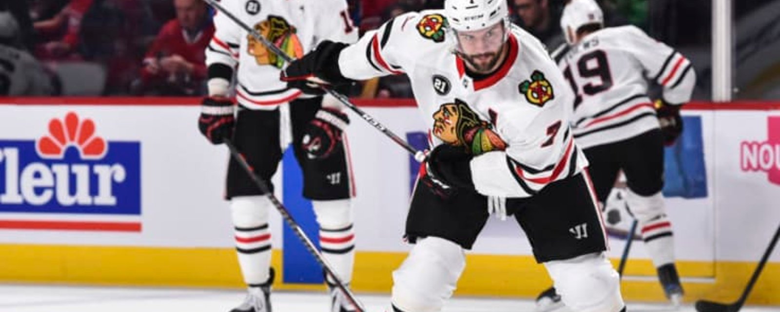 Blackhawks forced to make a trade due to surplus of players