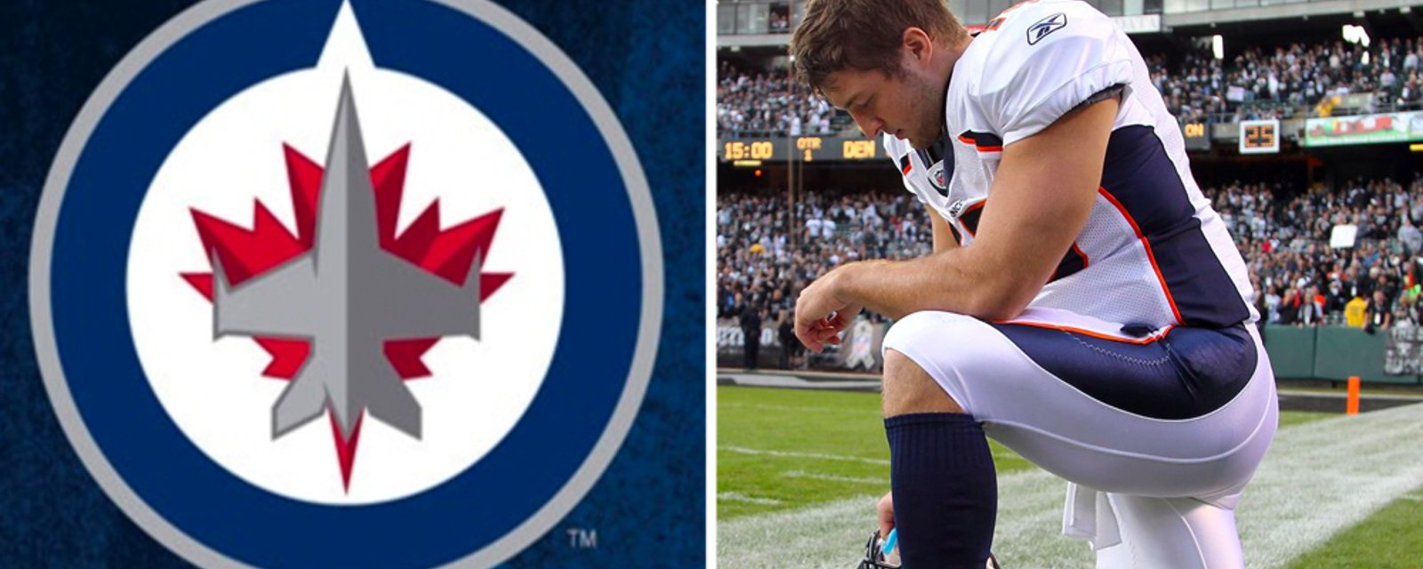 ICYMI: Tim Tebow officially becomes part of the Winnipeg Jets' organization