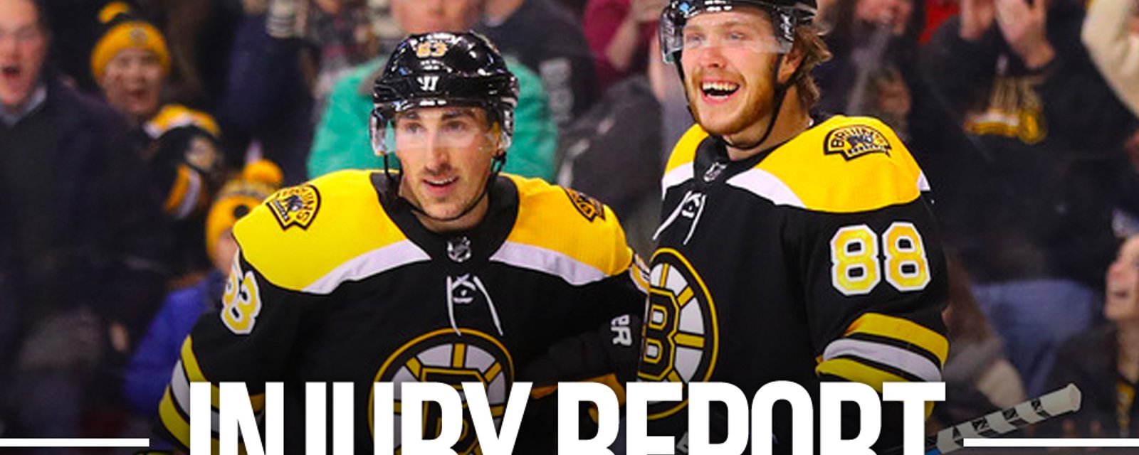 Bruins issue injury updates on Marchand and Pastrnak