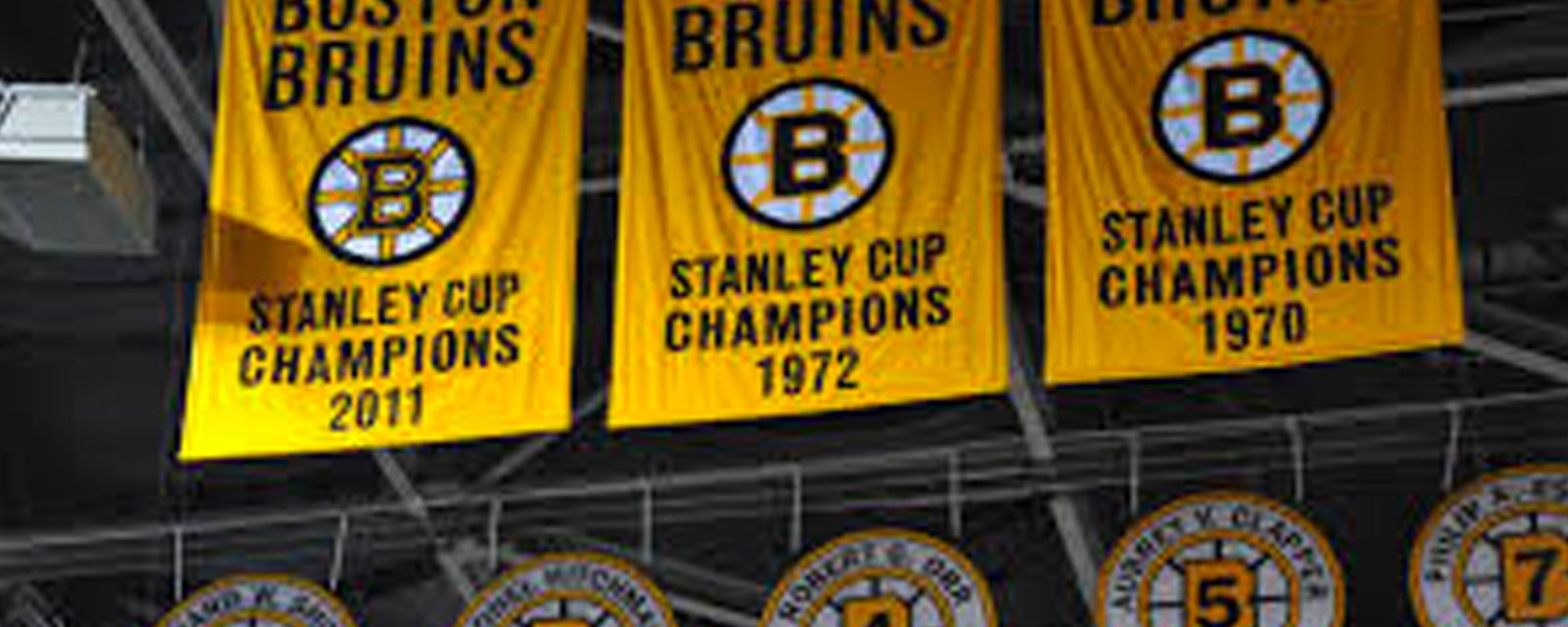 Bruins announce that a new jersey number will hang from the rafters at TD Garden