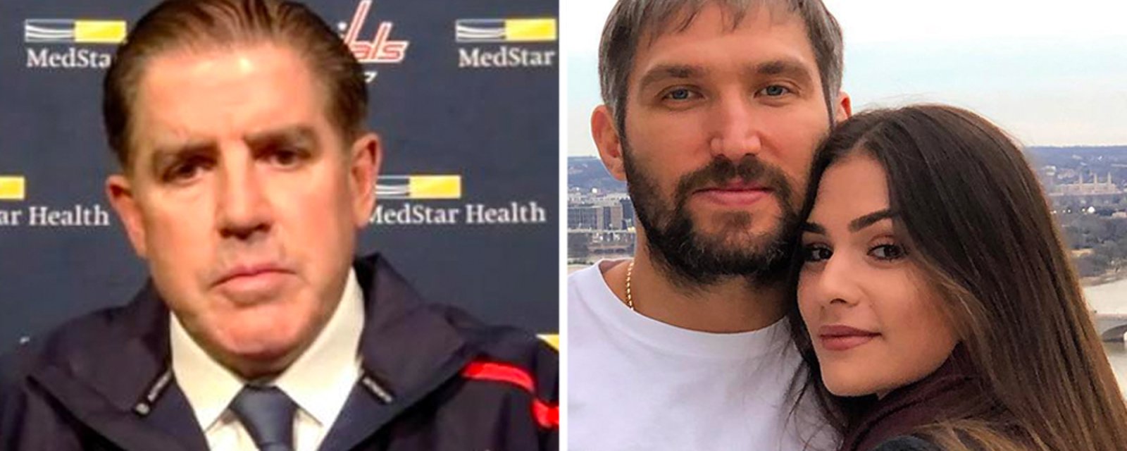 Ovechkin’s coach slams him and his wife defends him after breaking NHL protocol