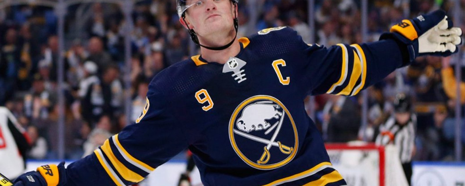 Jack Eichel finally has something good to say about the Sabres! 