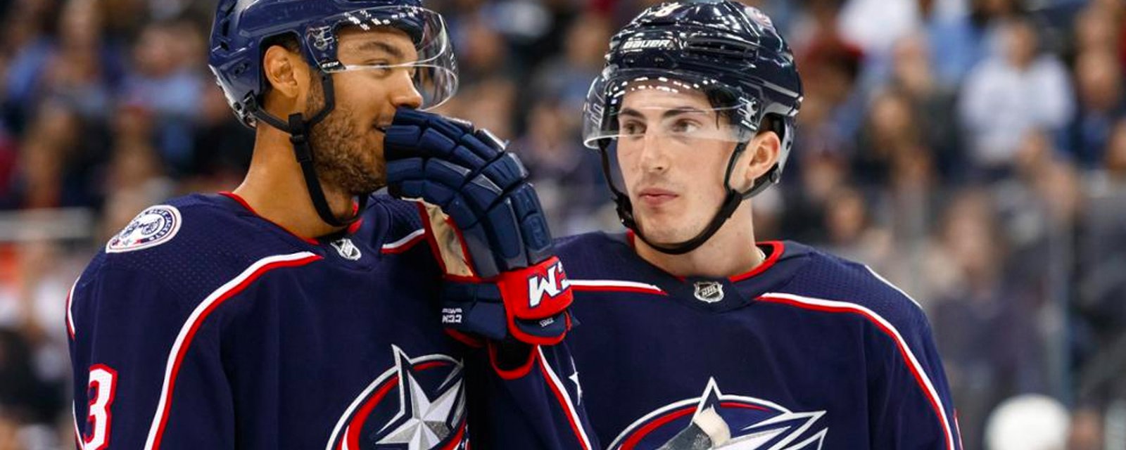 Despite multiple positive cases on the team, Blue Jackets players promote COVID-19 hoax propaganda