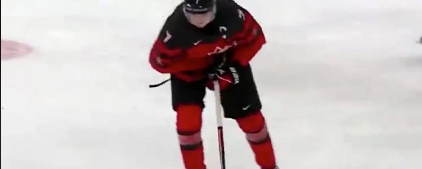 Team Canada captain Kirby Dach is out for entire World Juniors after he appears to break his arm
