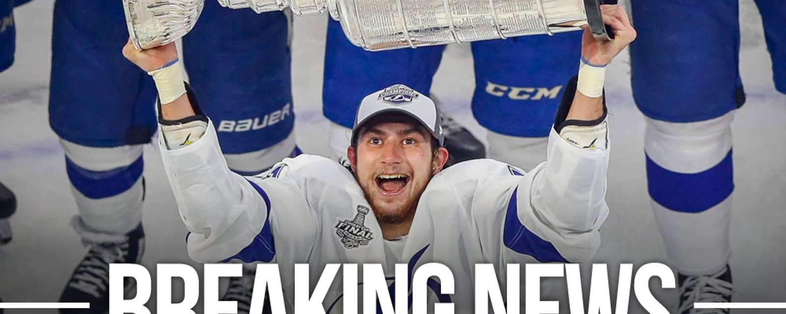 Lightning sign Anthony Cirelli to a 3 year contract after putting Kucherov on injury reserve