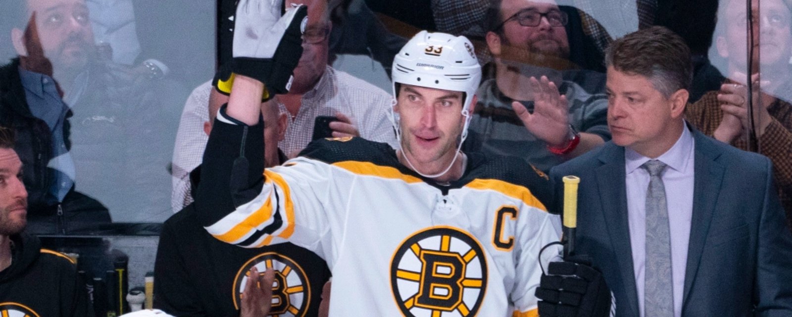 Chara pens a farewell letter to Bruins fans after signing with the Capitals