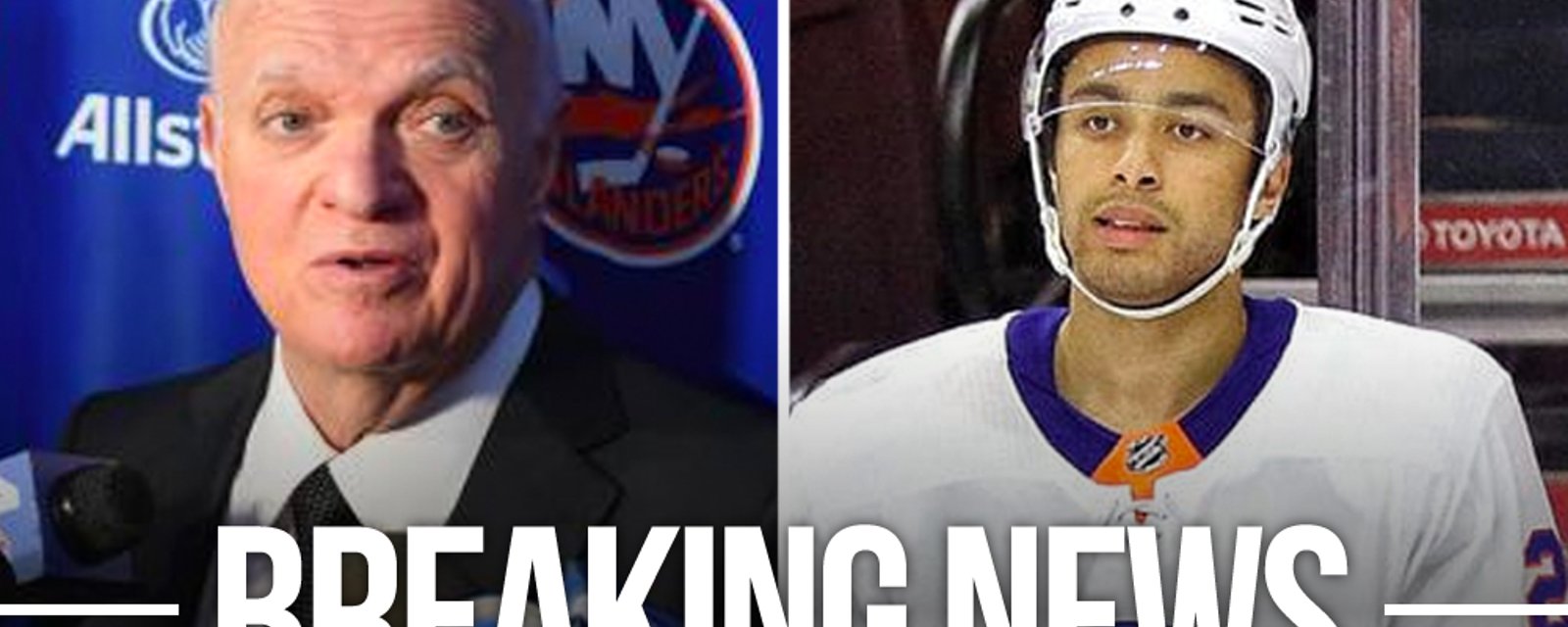 Lou Lamoriello effectively ends Josh Ho-Sang's NHL career 