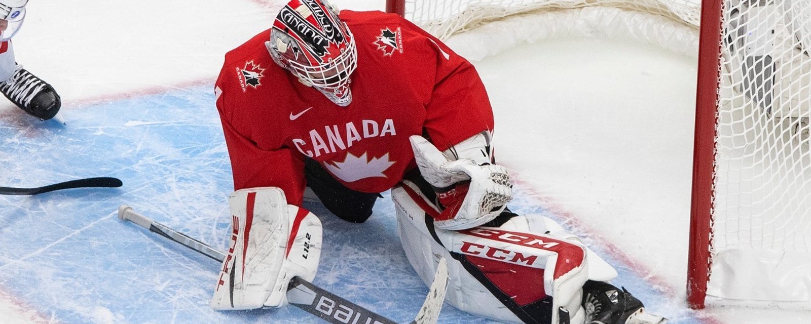 Team Canada’s Devon Levi breaks records despite heartbreaking loss 