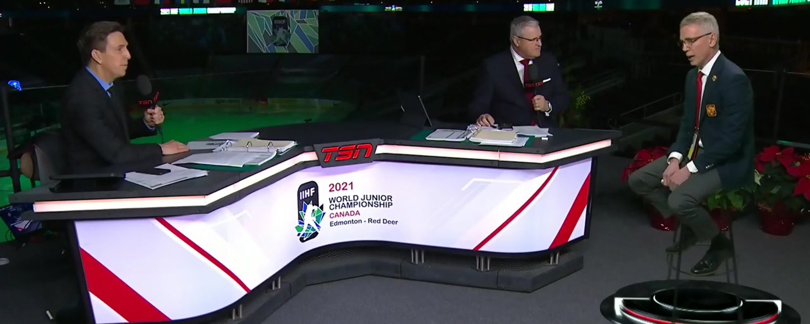 Team Russia’s great Igor Larionov mocks his own TV appearance on TSN