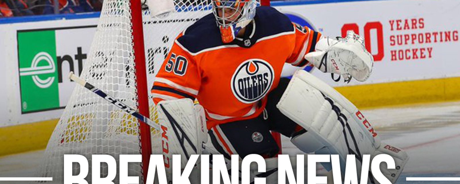 Oilers forced to use emergency recall on goalie Skinner after presumed injury
