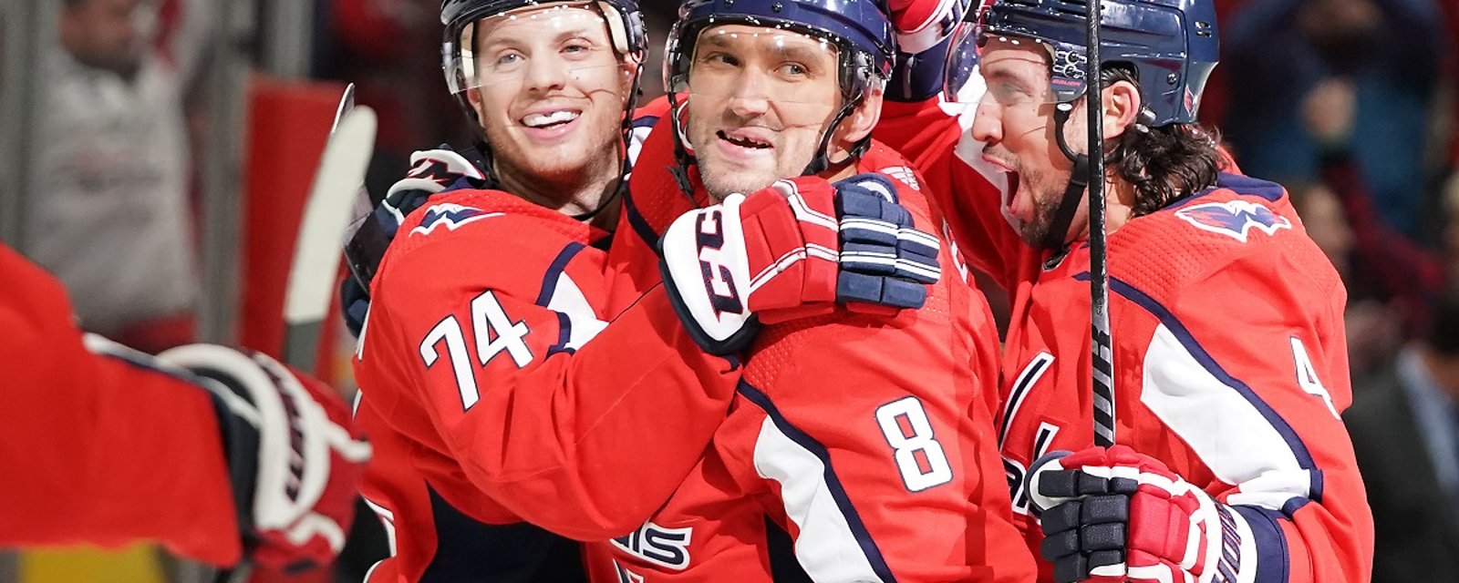 The Washington Capitals unveil a new jersey!
