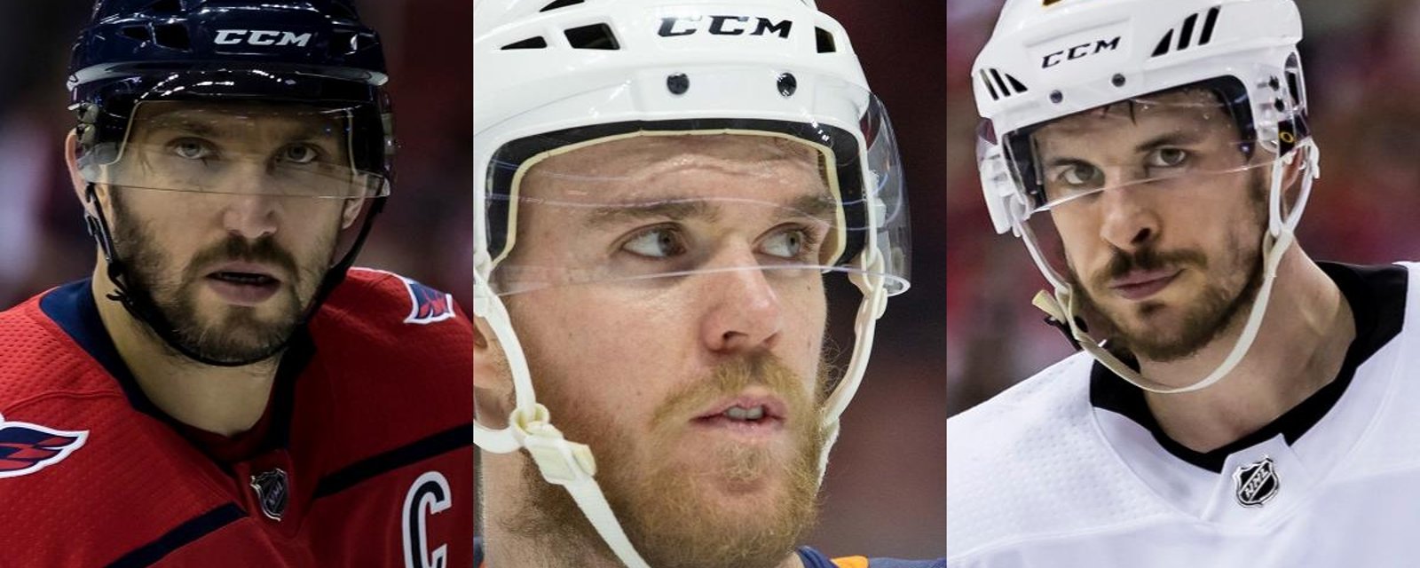 McDavid, Crosby and Ovechkin combine to set a new NHL record.