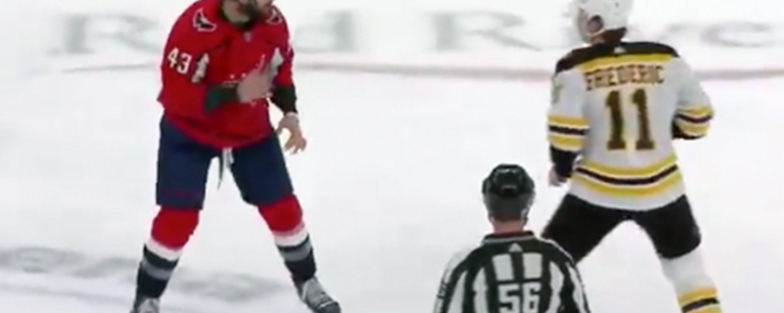 Tom Wilson and Trent Frederic throw absolute bombs in the best scrap of the season