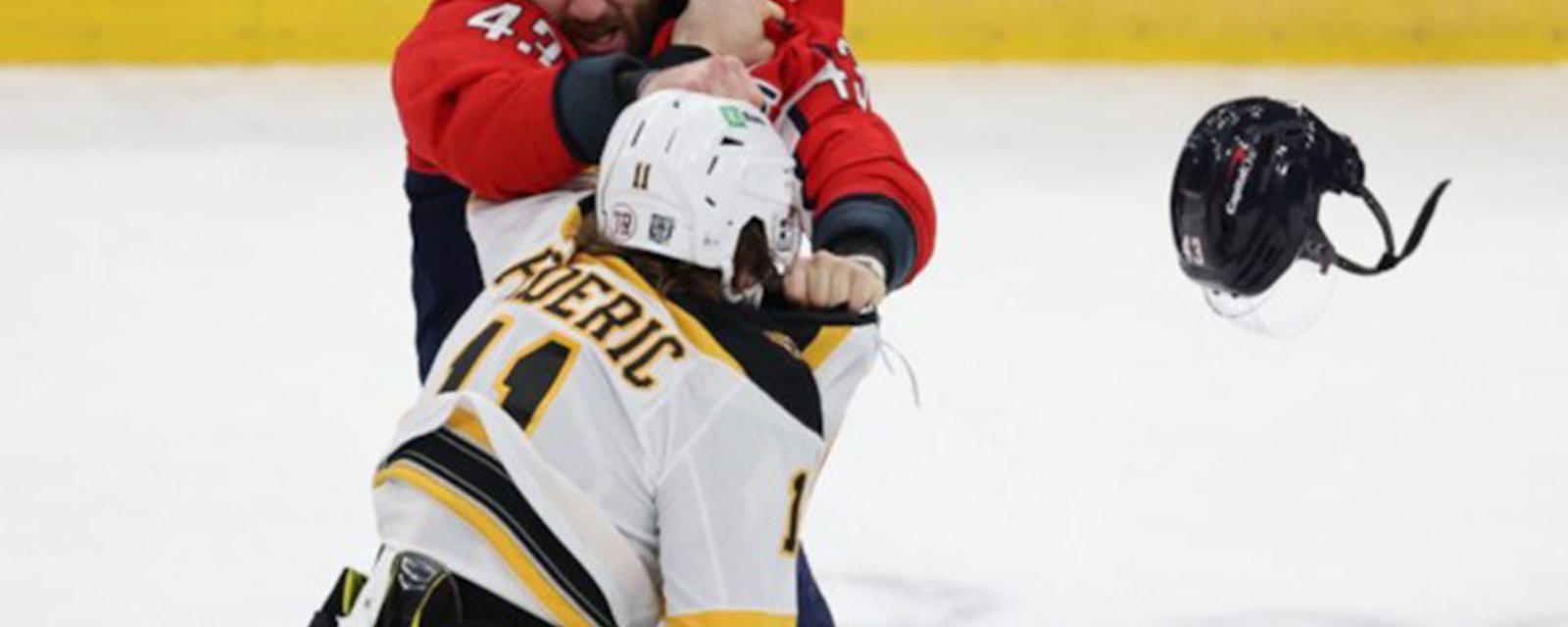 Trent Frederic sparks Bruins comeback after dusting Tom Wilson in best scrap of the season