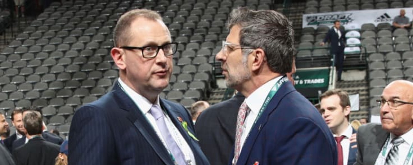 GMs Bergevin and Treliving fuming over latest trade rumours! 