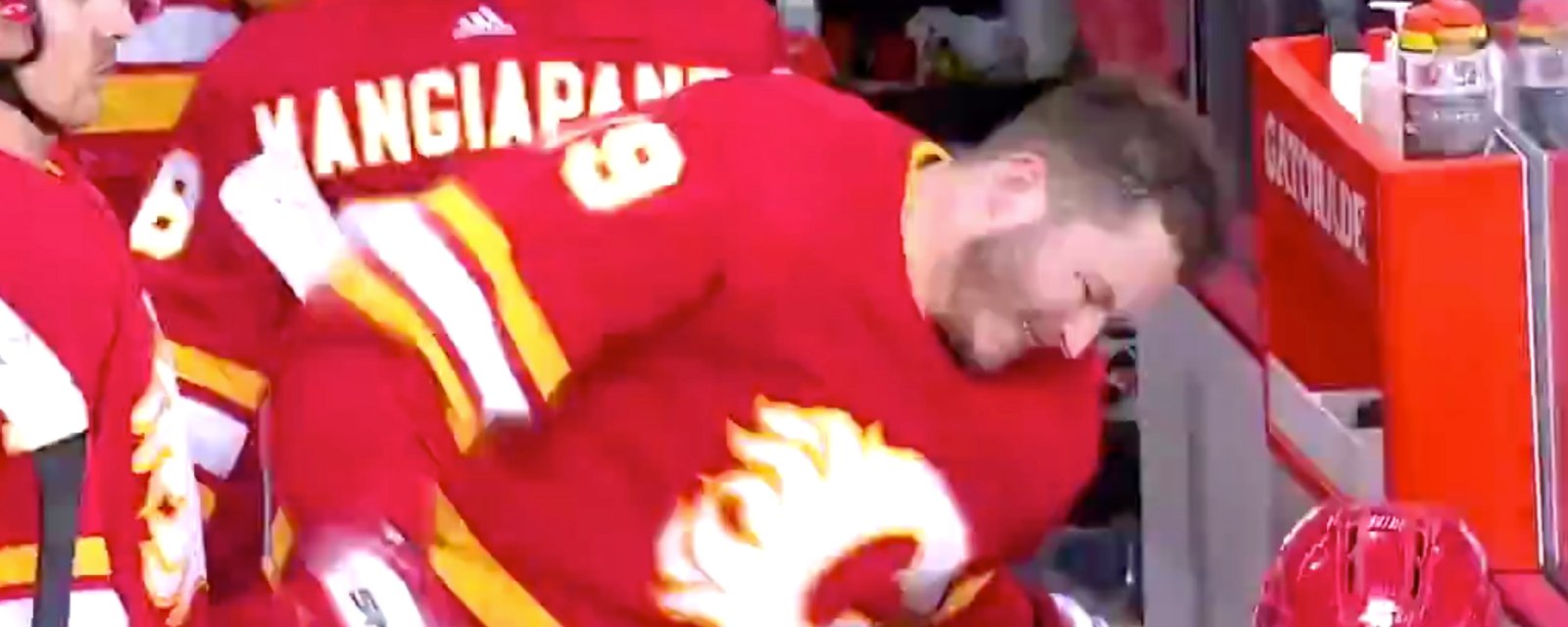 Matthew Tkachuk flips out and throws a fit after Maple Leafs’ win