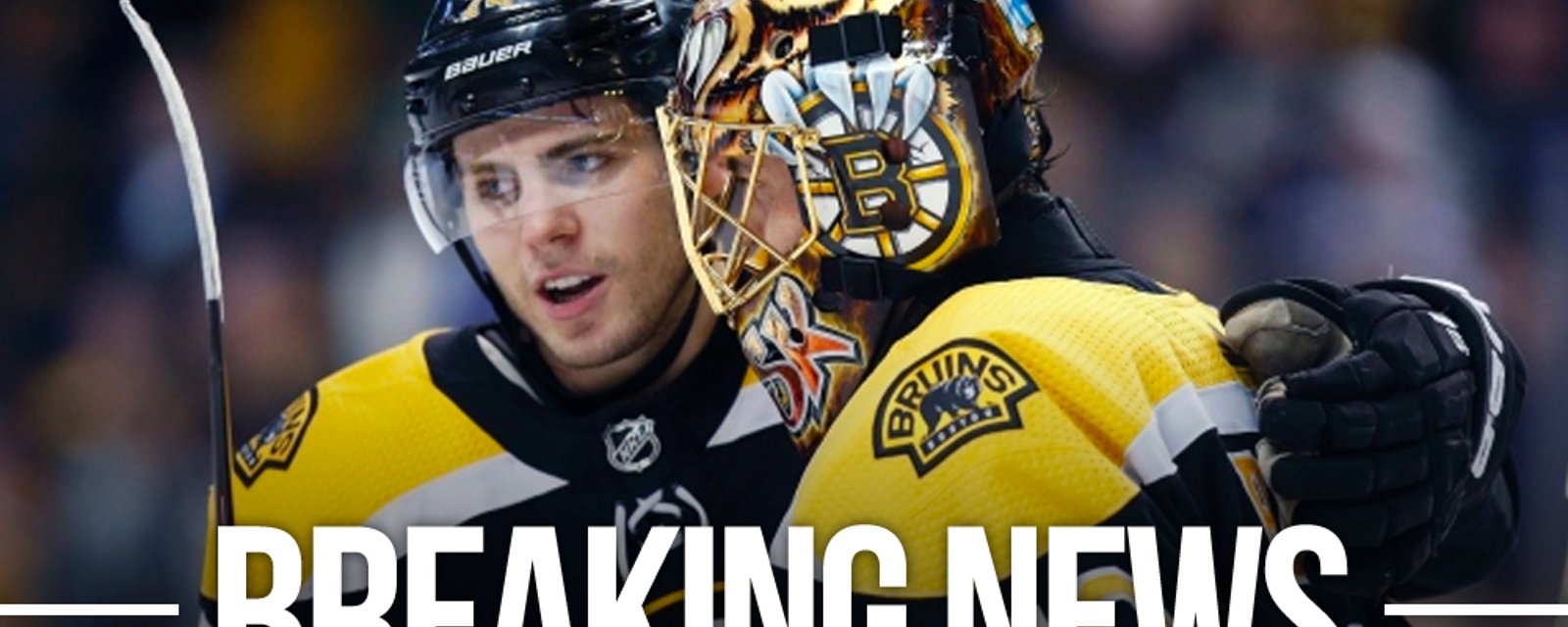 Report: Bruins to sit both Rask and DeBrusk against Isles tonight
