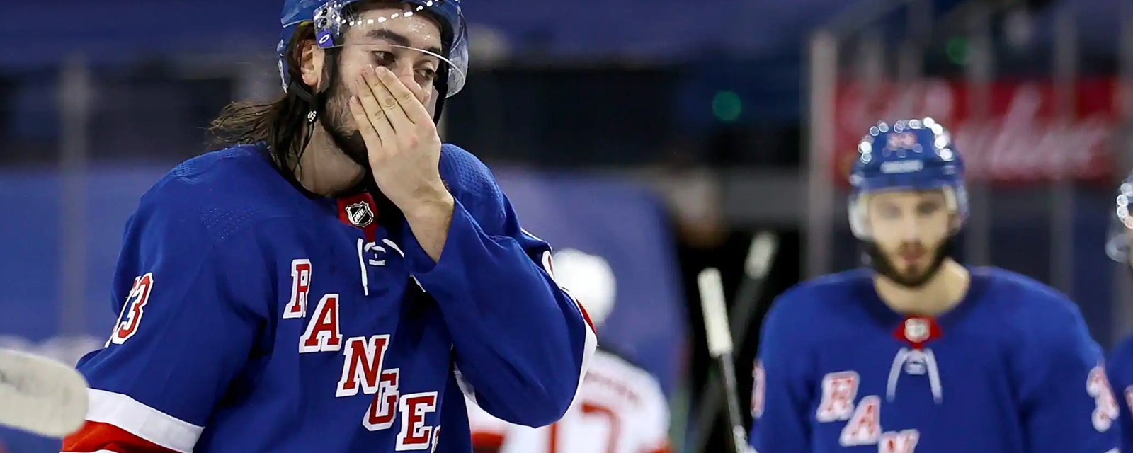Rangers’ Mika Zibanejad gets benched and his teammates respond in the best way possible! 