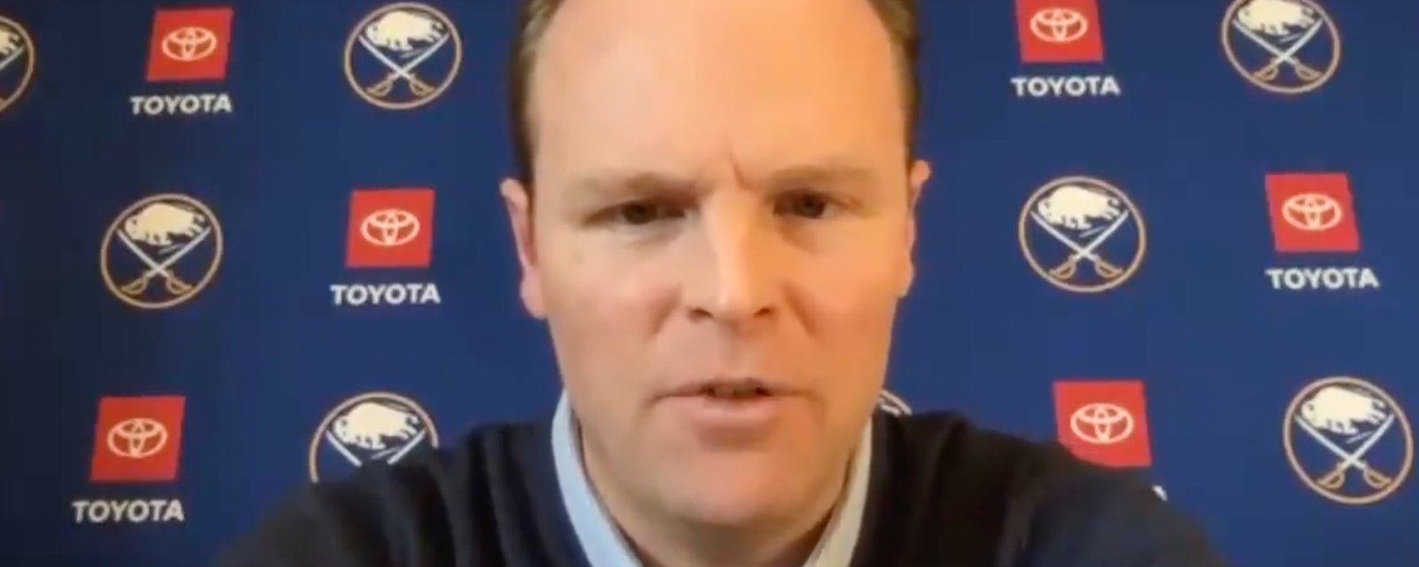 Sabres players and coach get ripped to shreds in live press conference