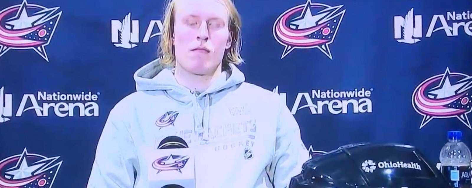 Laine breaks down after getting benched by Tortorella 
