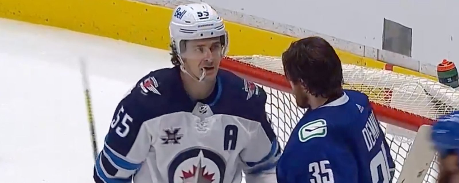 Scheifele makes very classy move to rival Demko during the game