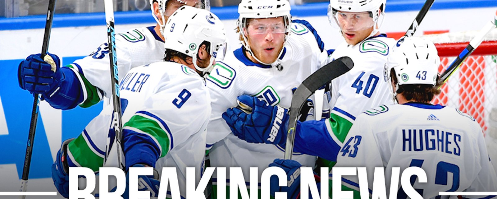 NHL officially shuts down the Canucks for at least a week