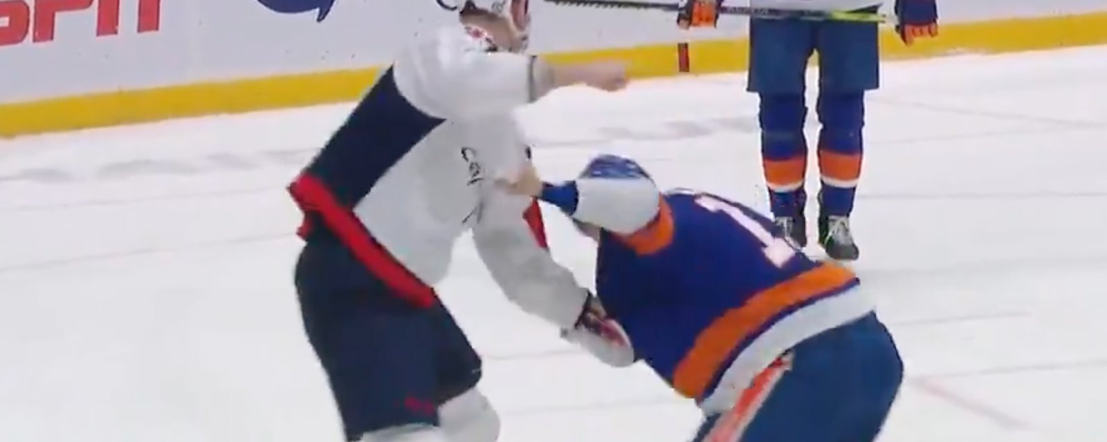 At 44 years old, Chara isn’t scared to drop the gloves and teach Martin a lesson! 