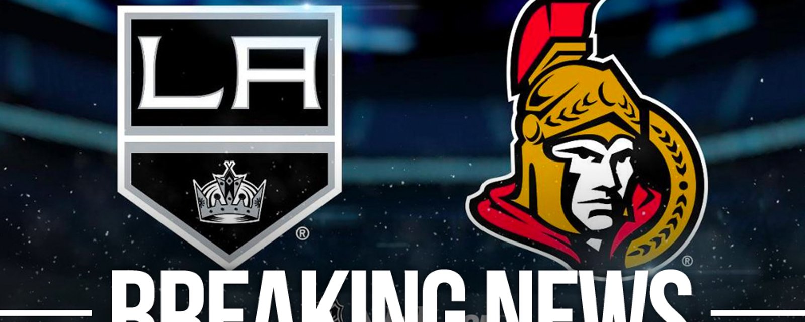 Kings and Sens hook up on a one for one trade