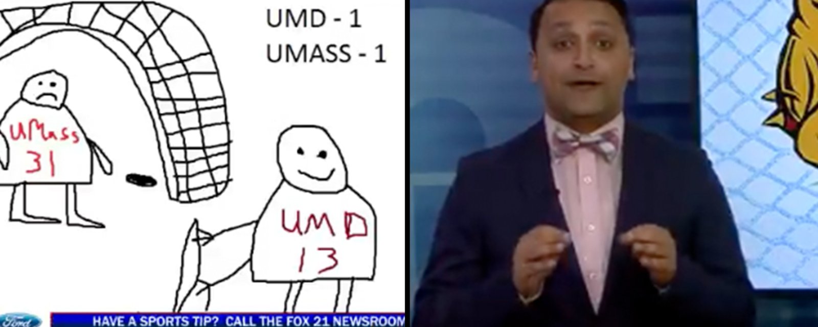 Due to ridiculous NCAA rules, sportscaster forced to use MS Paint for hilarious highlight package