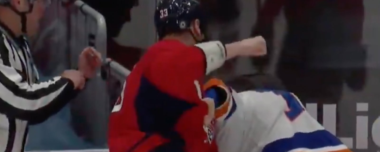 Chara drops Martin again after brutal hit from behind on teammate! 