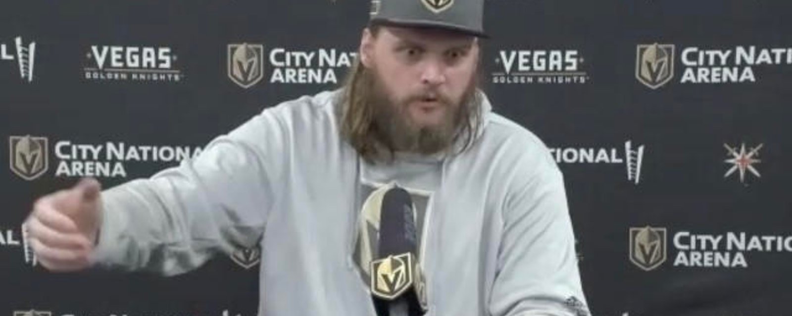 Robin Lehner was lied to by the Golden Knights