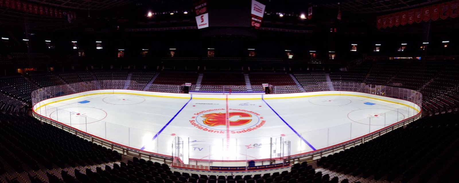 Flames cancel morning skate : tonight’s game in jeopardy