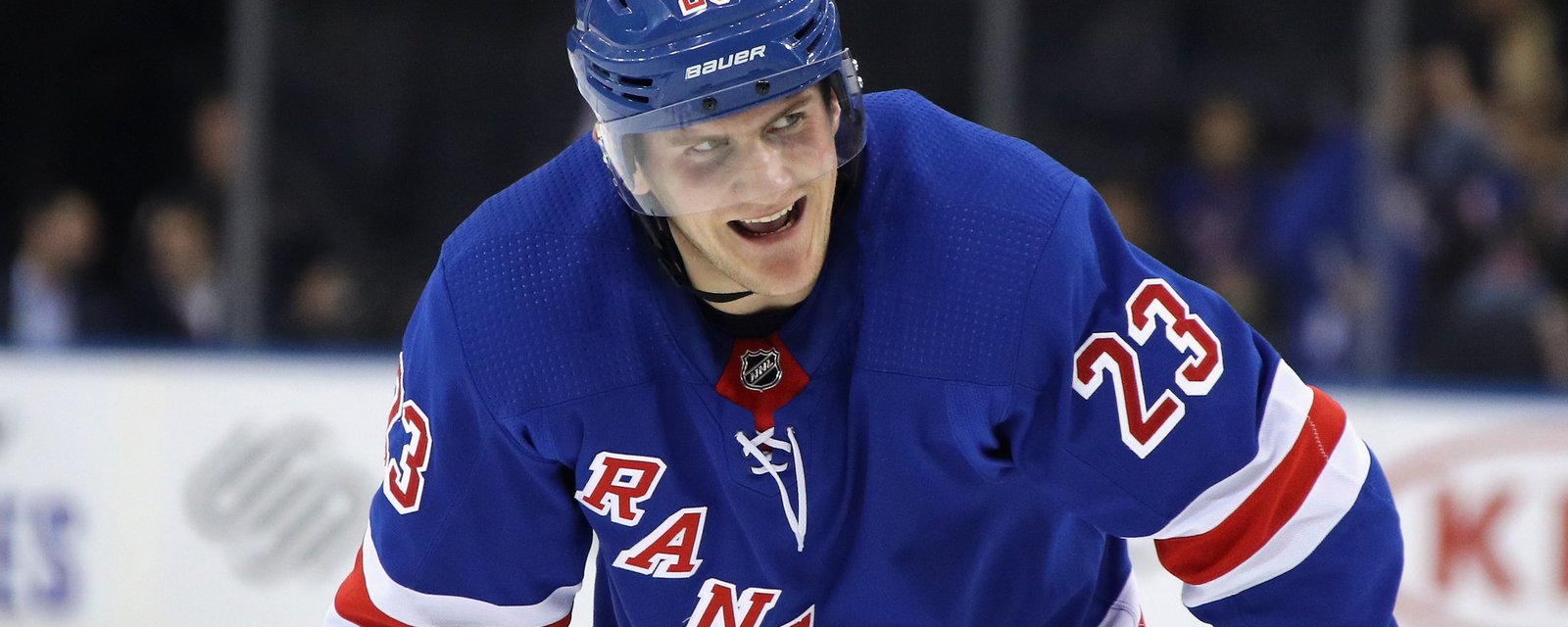 Rangers’ Fox with ruthless move before puck drop vs. Islanders 