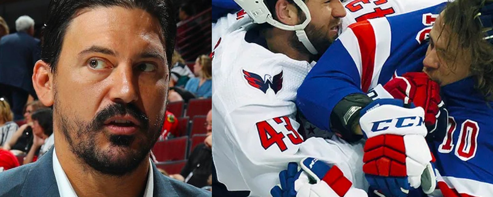 Rangers demand George Parros be fired from the NHL 