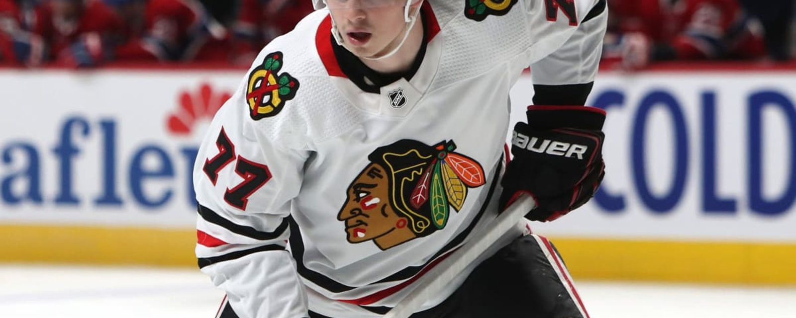 Hawks’ Kirby Dach re-injures surgically repaired right wrist