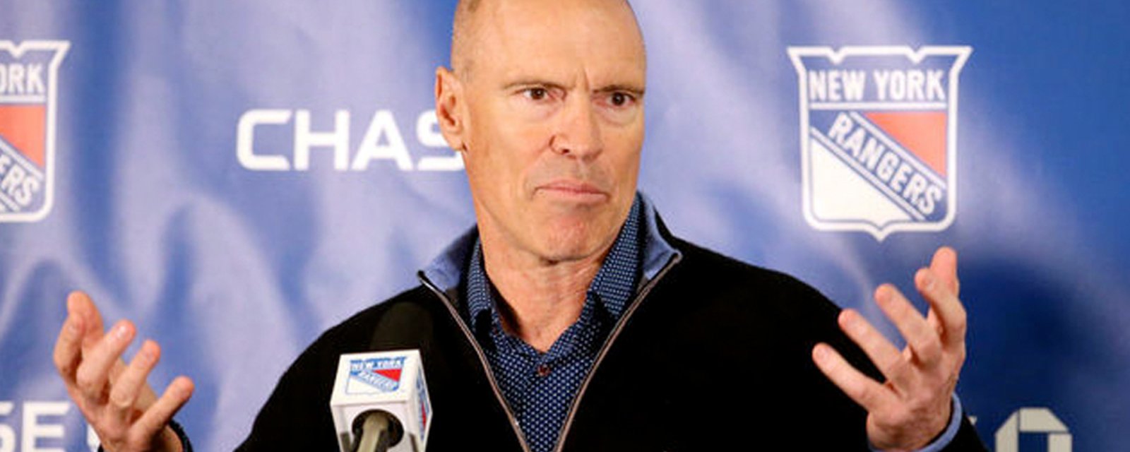A clearly jilted Mark Messier criticizes Rangers for front office moves