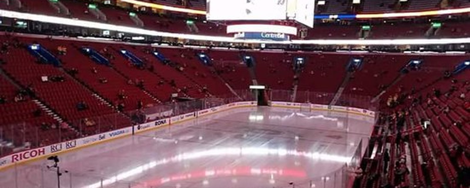 Finally some fans allowed at games in Canada! 