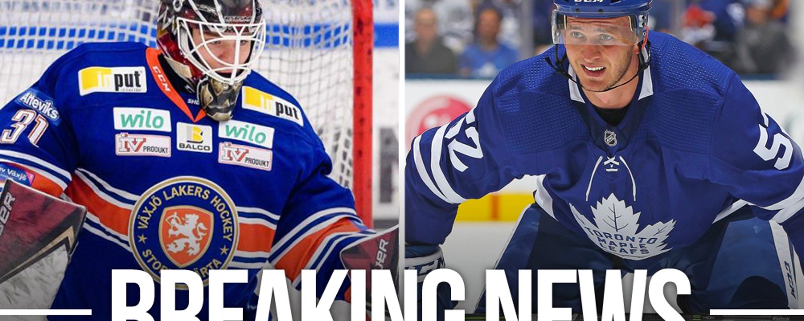 Leafs sign free agent goalie Erik Källgren to multi-year contract, shuffle roster for Game 1 
