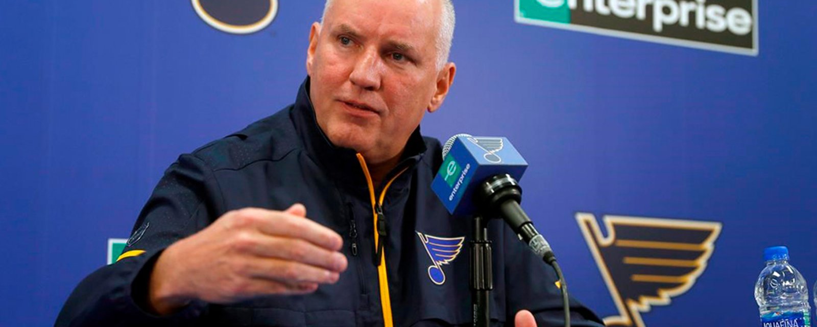 St. Louis Blues GM calls out the National Hockey League 