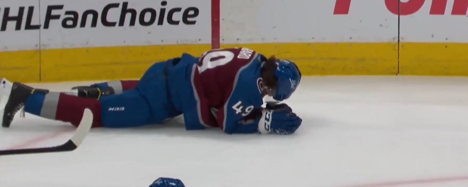 Max Pacioretty drops Samuel Girard with a reverse hit and all hell breaks loose.