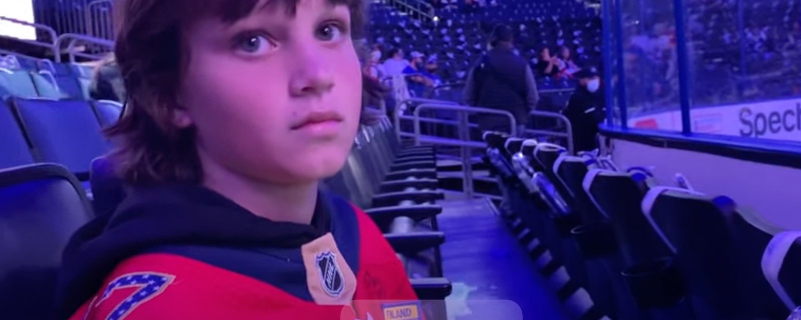Lightning changes arena rules following shameful altercation will 11-year-old kid! 